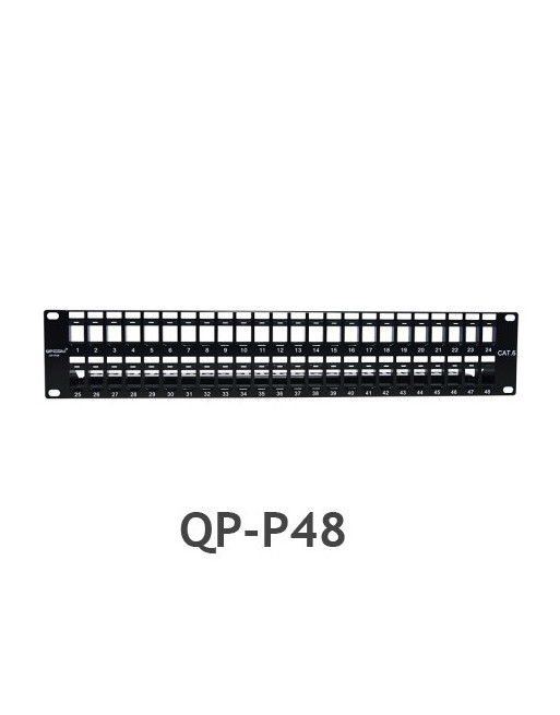 PATCH PANEL DE 48 PUERTOS CAT 6