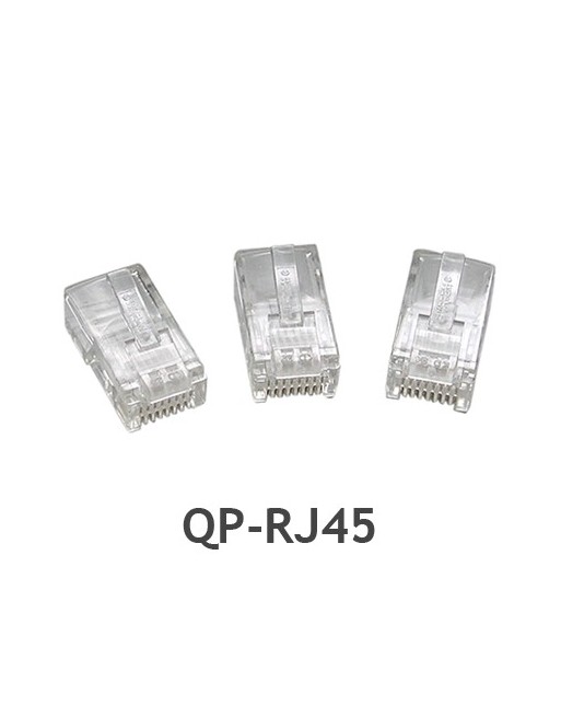 CONECTOR RJ45 CATEGORIA 5E QPCOM